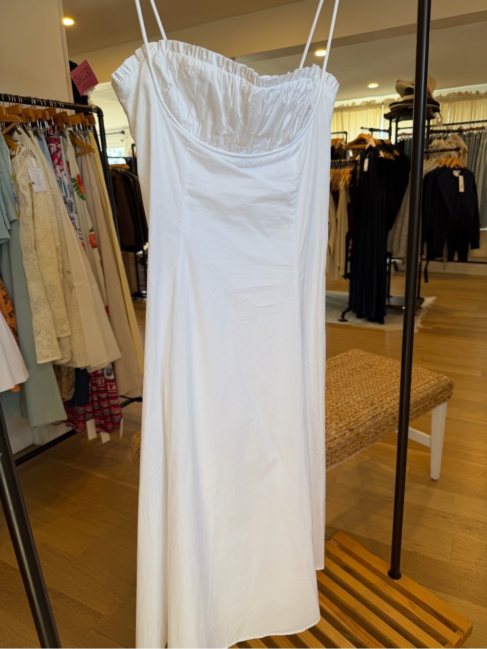 Sienna Midi Dress Cannoli Cream